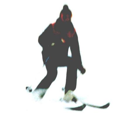 Raimund beim Skifahren (20.03.82)